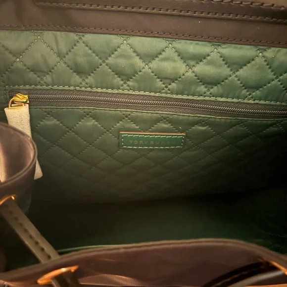 NWT Tory Burch Black Perry Nylon Flap Backpack - Picture 9 of 9